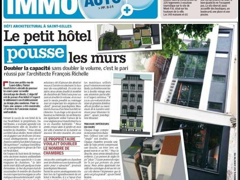Hotel The Neufchatel Saint-Gilles Exterior photo